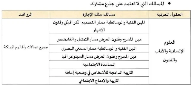 التوزيع الجغرافي لجامعة ابن طفيل القنيطرة: مسالك الاجازة بجامعة ابن طفيل القنيطرة.
